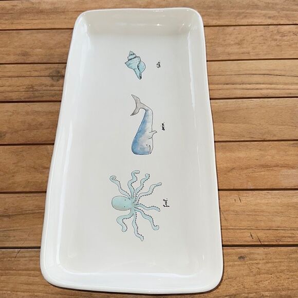 Rae Dunn Sea Life Tray - Picture 1 of 4
